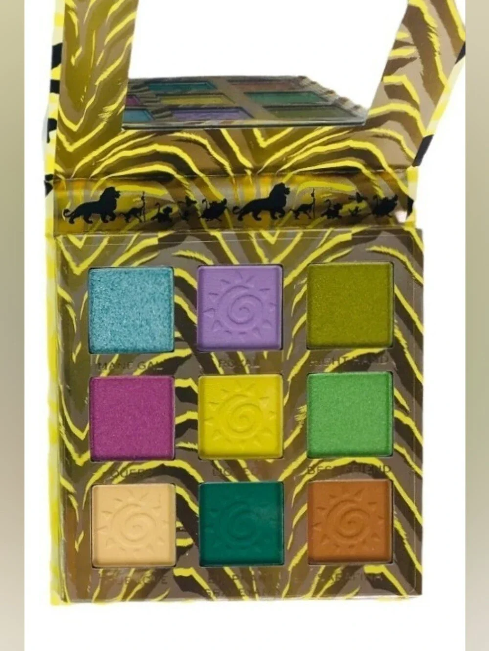 Revolution x The Lion King DISCONTINUED Jungle Princess Eyeshadow Palette NWT